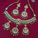 Arham Designer Polki Kundan Necklace Set with Premium Glamorous Finish