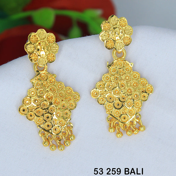 Buy Gold Stone Circular Design with Golden Polish Earring for Women for  Best Price, Reviews, Free Shipping