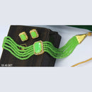 Mahavir Gold Plated Choker Necklace Set