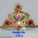 Raj Laxmi Gold Plated Ganpati Mukut/Crown