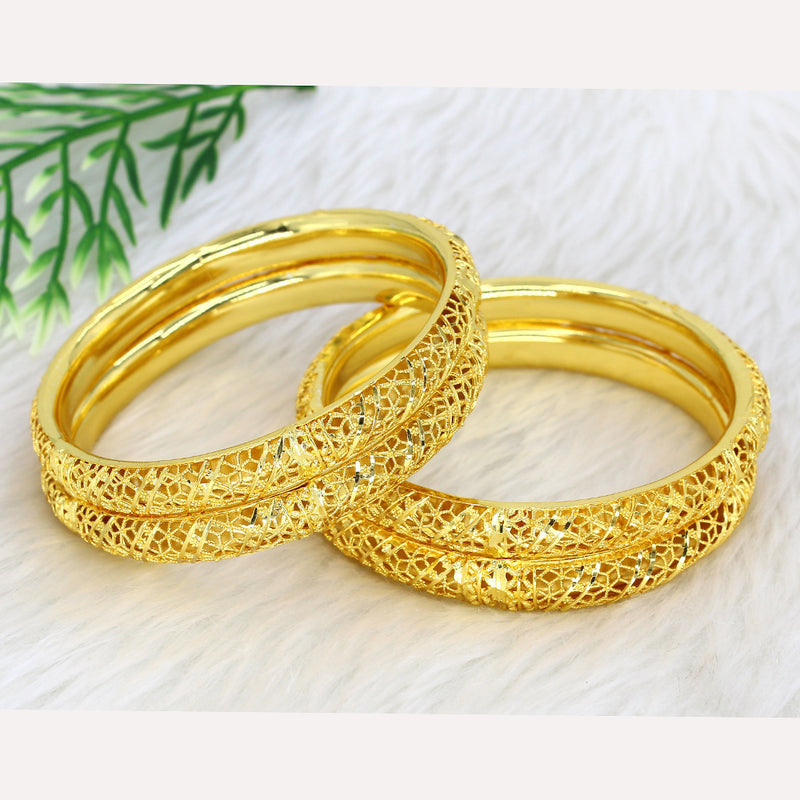 Mahavir Dye Gold Plating Bangles Set