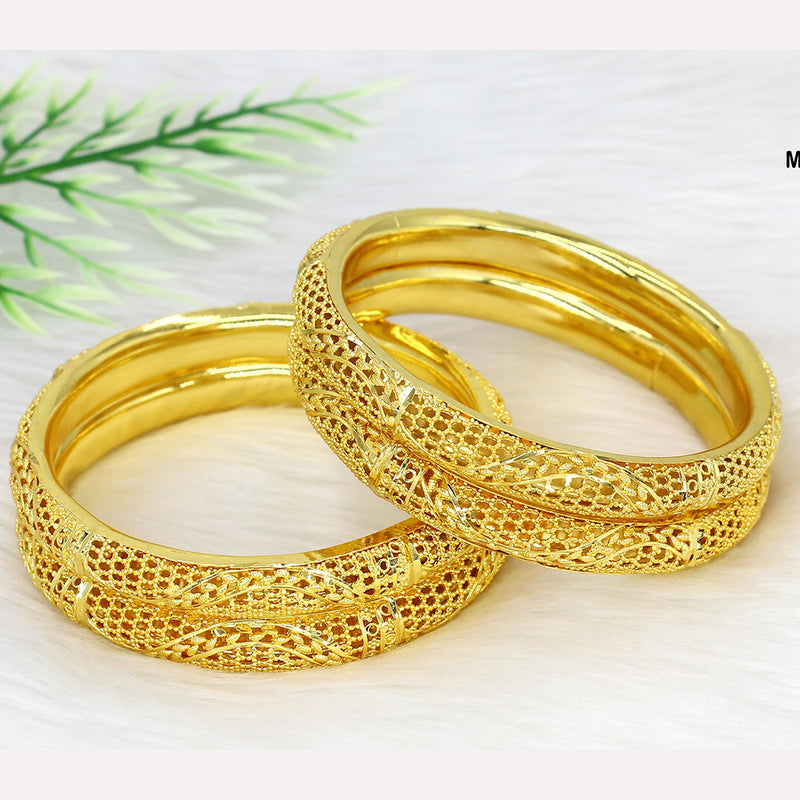 Mahavir Dye Gold Plating Bangles Set