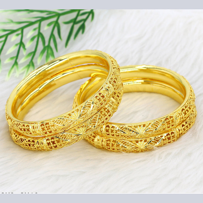 Mahavir Dye Gold Plating Bangles Set