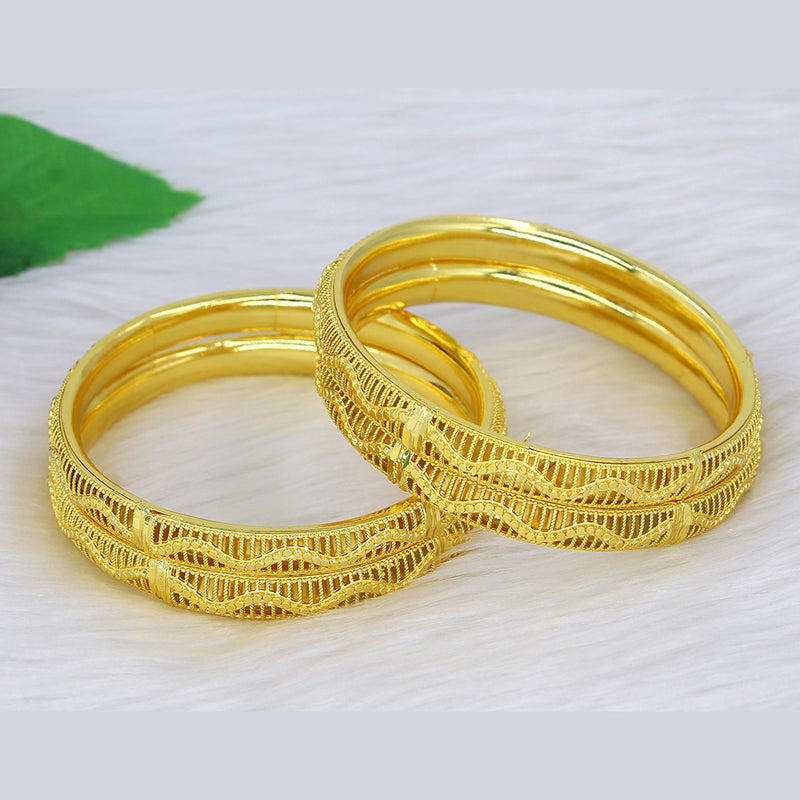 Mahavir Dye Gold Plating Bangles Set