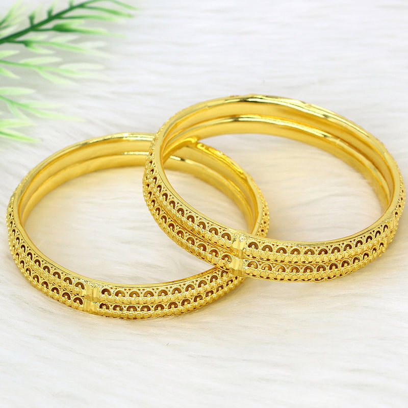 Mahavir Dye Gold Plating Bangles Set