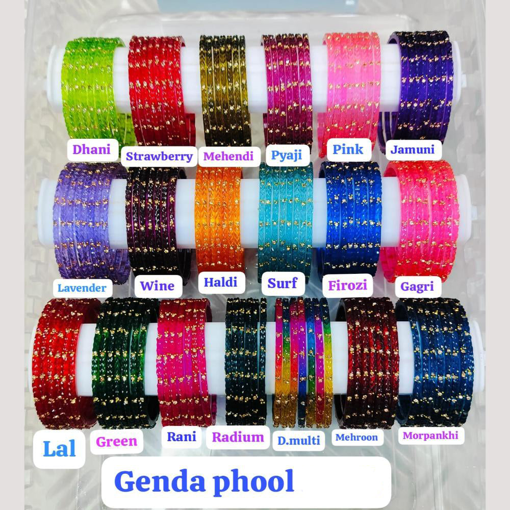 Chitra Bangles Multi Color Bangle (12 Piece In One Box)