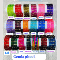 Chitra Bangles Multi Color Bangle (12 Piece In One Box)