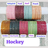 Chitra Bangles Multi Color Bangle (12 Piece In One Box)