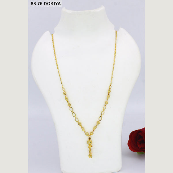 Mahavir Dye Gold Dokiya Necklace