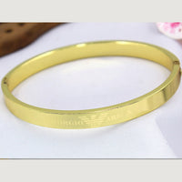 Mahavir Gold Plated Openable Kada (Assorted Design)