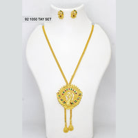 Mahavir Gold Plated Chain Pendent Set