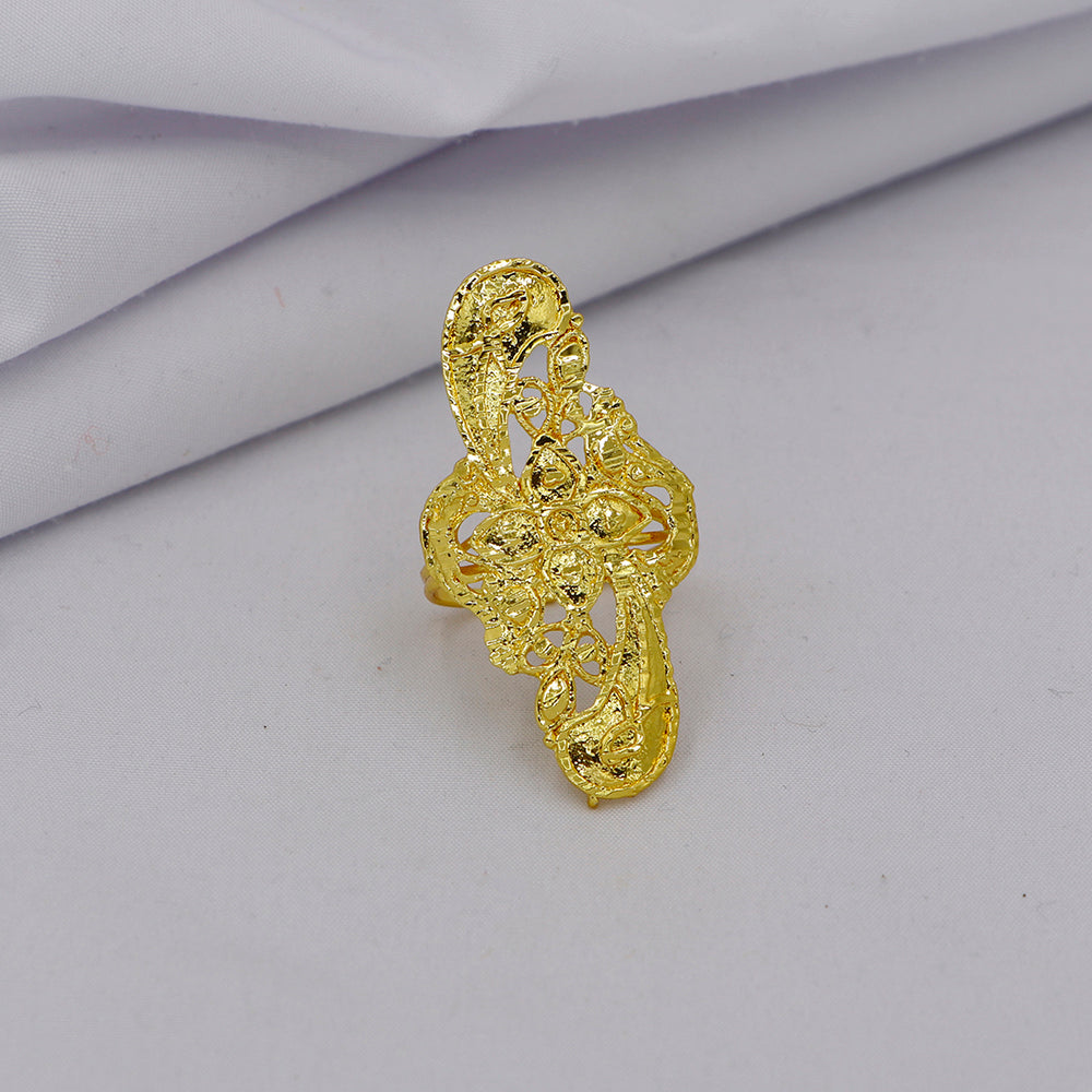 Mahavir Elegant Gold Plated Ring For Women (Pack of 24)