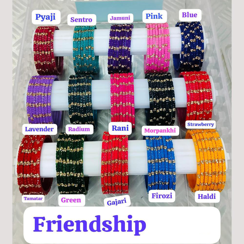 Chitra Bangles Multi Color Bangle (12 Piece In One Box)