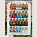 Mahavir Gold Plated Jhumki Earrings Combo