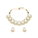 Asmitta Gold Plated Kundan Necklace Set