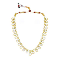 Asmitta Gold Plated Kundan Necklace Set