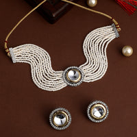 Asmitta Gold Plated Choker Necklace Set