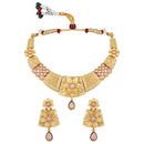 Asmitta Gold Plated Necklace Set