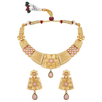 Asmitta Gold Plated Necklace Set
