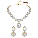 Asmitta Gold Plated Kundan Necklace Set