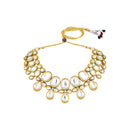 Asmitta Gold Plated Kundan Necklace Set