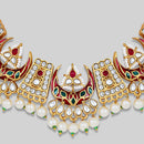 Asmitta Kundan And Meenakari Necklace Set