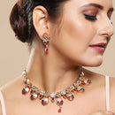 Asmitta Kundan And Meenakari Necklace Set