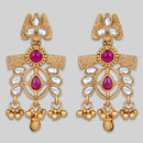 Asmitta Gold Plated  Kundan Necklace Set