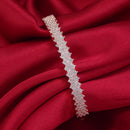 Etnico Stylish Cubic Zirconia American Diamond Adjustable Bracelet For Women