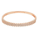 Etnico Stylish Cubic Zirconia American Diamond Adjustable Bracelet For Women