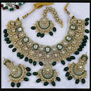 Gehana Mahal Heritage Kundan Stone Pearl And Beads Designer Necklace Set