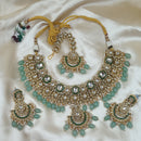 Gehana Mahal Heritage Kundan Stone Pearl And Beads Designer Necklace Set