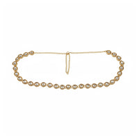 Etnico Gold Plated Traditional Ethnic Kundan And Stone Studded Adjustable Kamarband/Belly Chain/Kandora/Waist Belt For Women