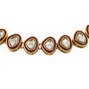 Etnico Gold Plated Traditional Ethnic Kundan And Stone Studded Adjustable Kamarband/Belly Chain/Kandora/Waist Belt For Women