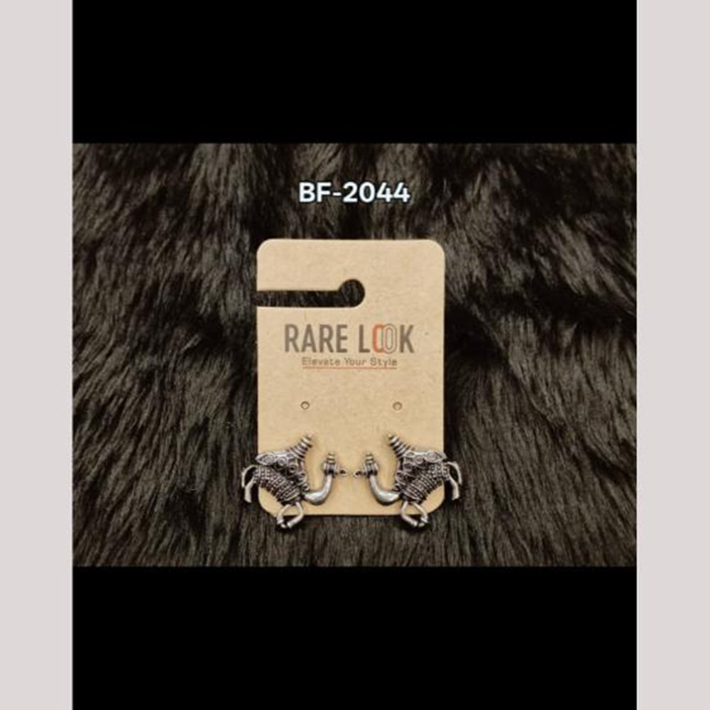 Dhwani Oxidised Plated Studs Statement Earrings - (Pack of 12)