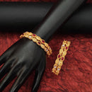 Js Fashion  Beautiful Antique Design 4 Bangles Set