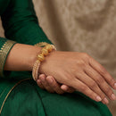 Js Fashion  Antique Jewellery High Gold Polish Design Party Wear 2 Bangles Set