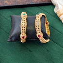 Js Fashion  Traditional Stone Studded Temple Style Bangles