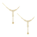 Etnico Wedding Collection Traditional Ethnic Gold Plated Pearl & Kundan Stone Work Bridal Jewellery Set For Women