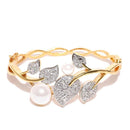 Sian Gold Plated American Diamond Bracelet