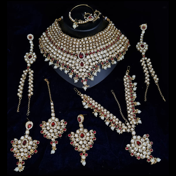 Gehana Mahal The Ultimate Bridal Jewellery By Gehana Mahal Maroon