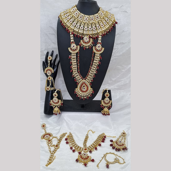 Gehana Mahal Bridal Jewellery For Every Bride Maroon