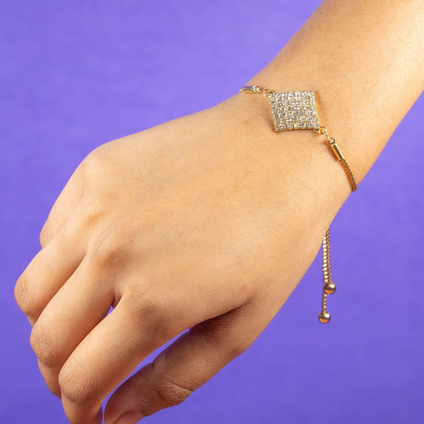 Salty Rhombus Gold Bracelet - Bracelet