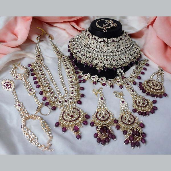 Gehana Mahal Bridal Jewellery Crafted With Care Purple