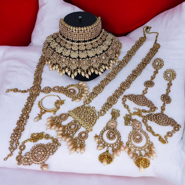 Gehana Mahal Exquisite Bridal Jewels For Your Day White