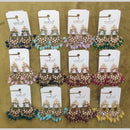 Dhwani Trendy Crystal Stone And Beads Dangler Earrings