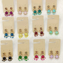 Dhwani Luxury Pota Stone And Pearl Dangler Earrings