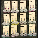 Dhwani Luxury Pota Stone And Pearl Dangler Earrings