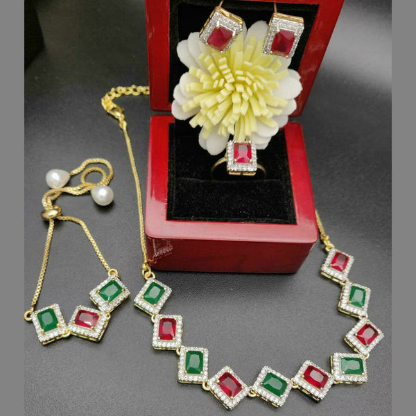 Martina Jewels Gold Plated Jewellery Combo