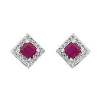 Etnico Latest Stylish Silver Plated CZ American Diamond Pendant Set For Women